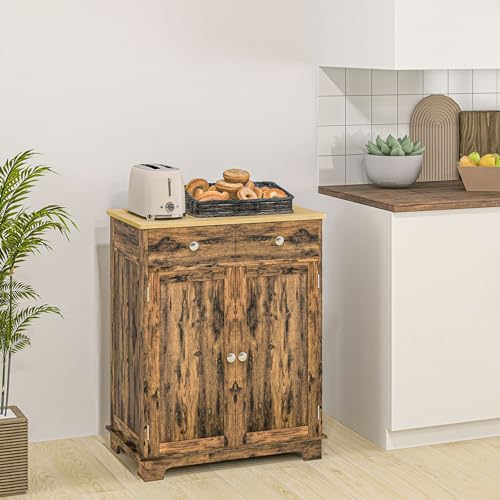 White Sideboard with 3 Drawers and Doors B381448
