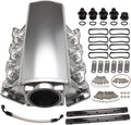 Racing Intake Manifold 92mm Throttle Body Sheet Metal Fabricated EFI C53267