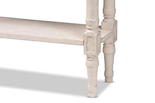 Whitewash Console Table X566036