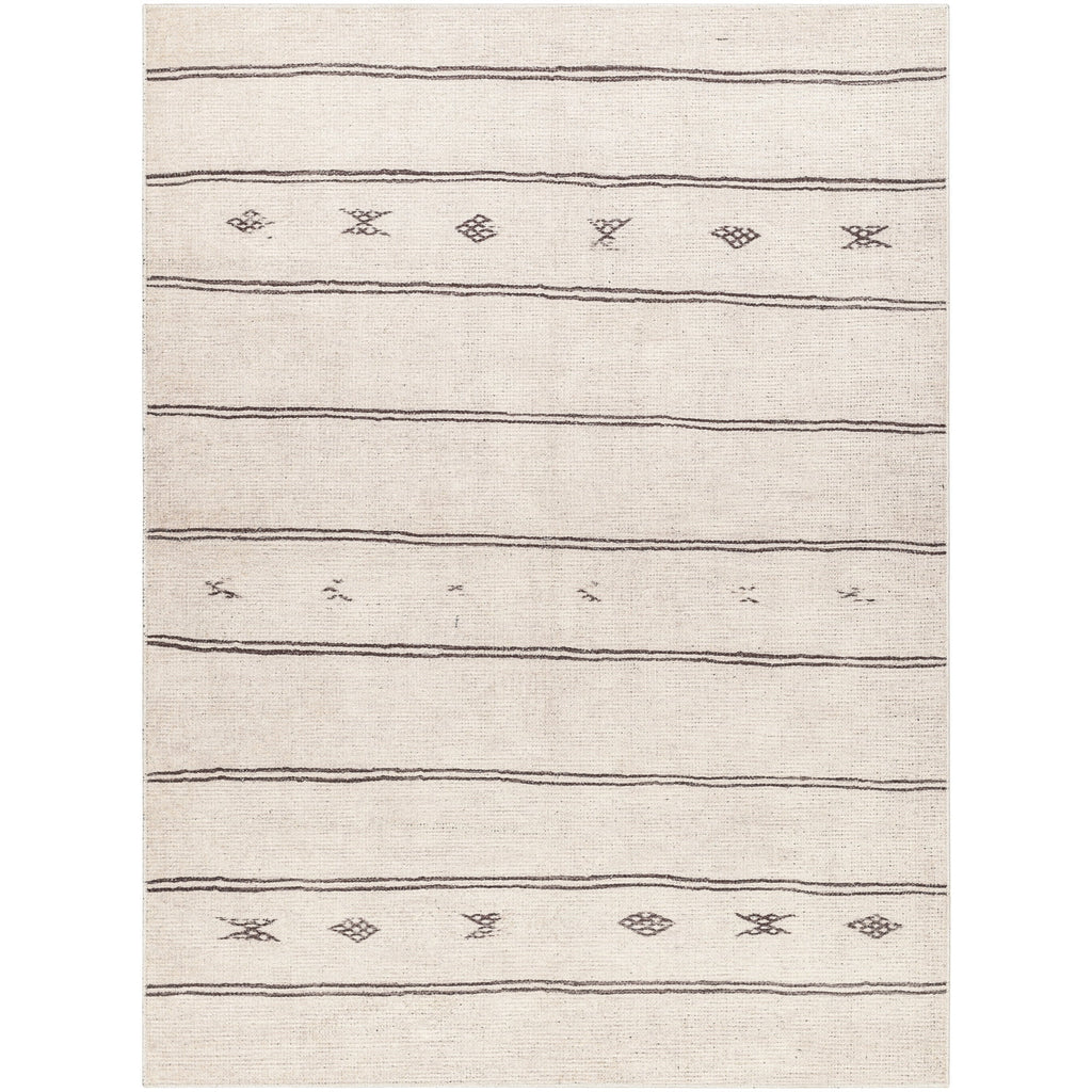 6'7" x 9' Moroccan Area Rug A1867