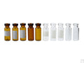 2 ml Clear Borosilicate Glass Vial with White Graduation Spot B92060