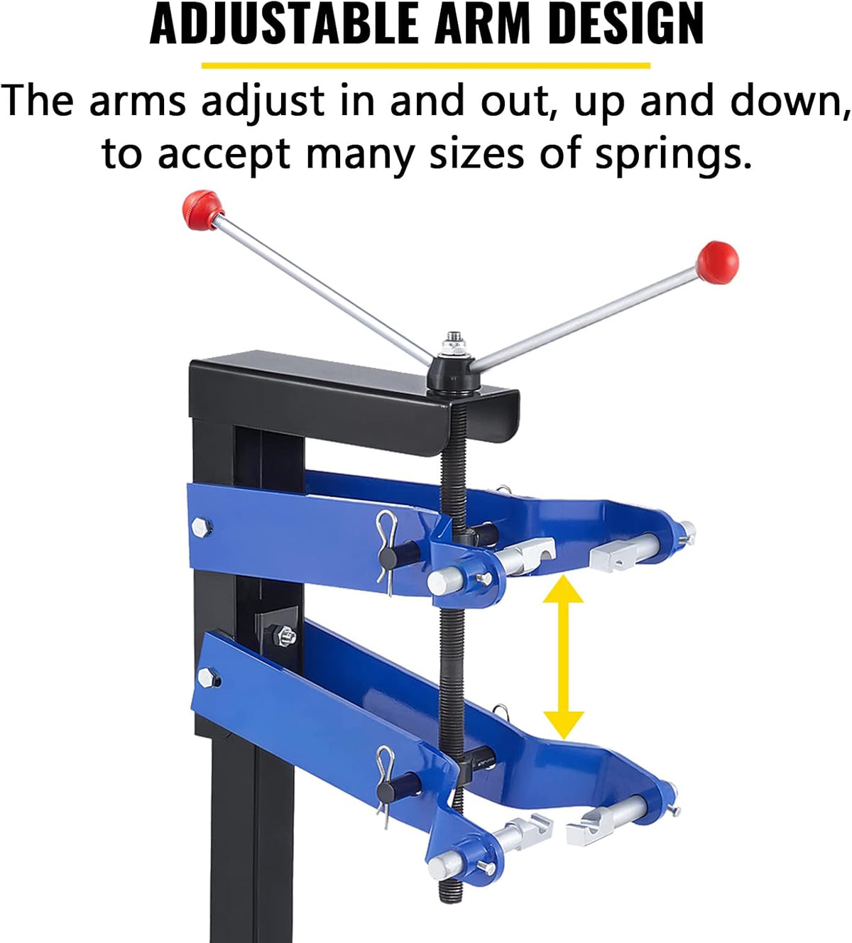 45# Steel Heavy Duty Strut Spring Compressor Tool with Stand H523