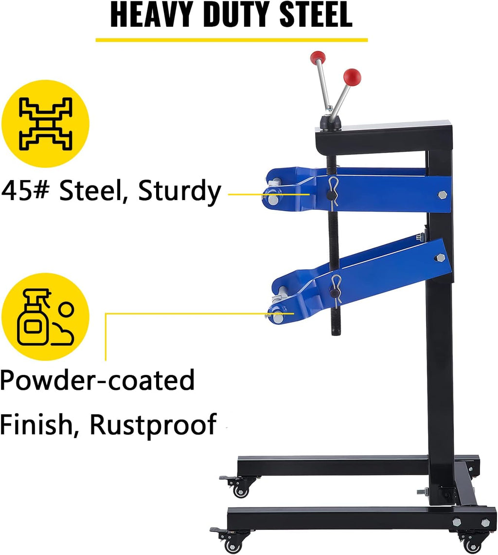 45# Steel Heavy Duty Strut Spring Compressor Tool with Stand H523