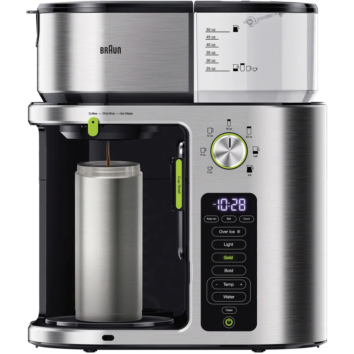 Stainless Steel 10 Cup Drip Coffee Maker N36285