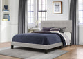 Upholstered Full Bed with Tufted Headboard R264