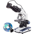 40X-2500X LED Binocular Compound Microscope with 10MP Camera S8390