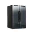 12 Bottle & 39 Can Dual Temperature Zones Wine Cooler Refrigerator Y39489