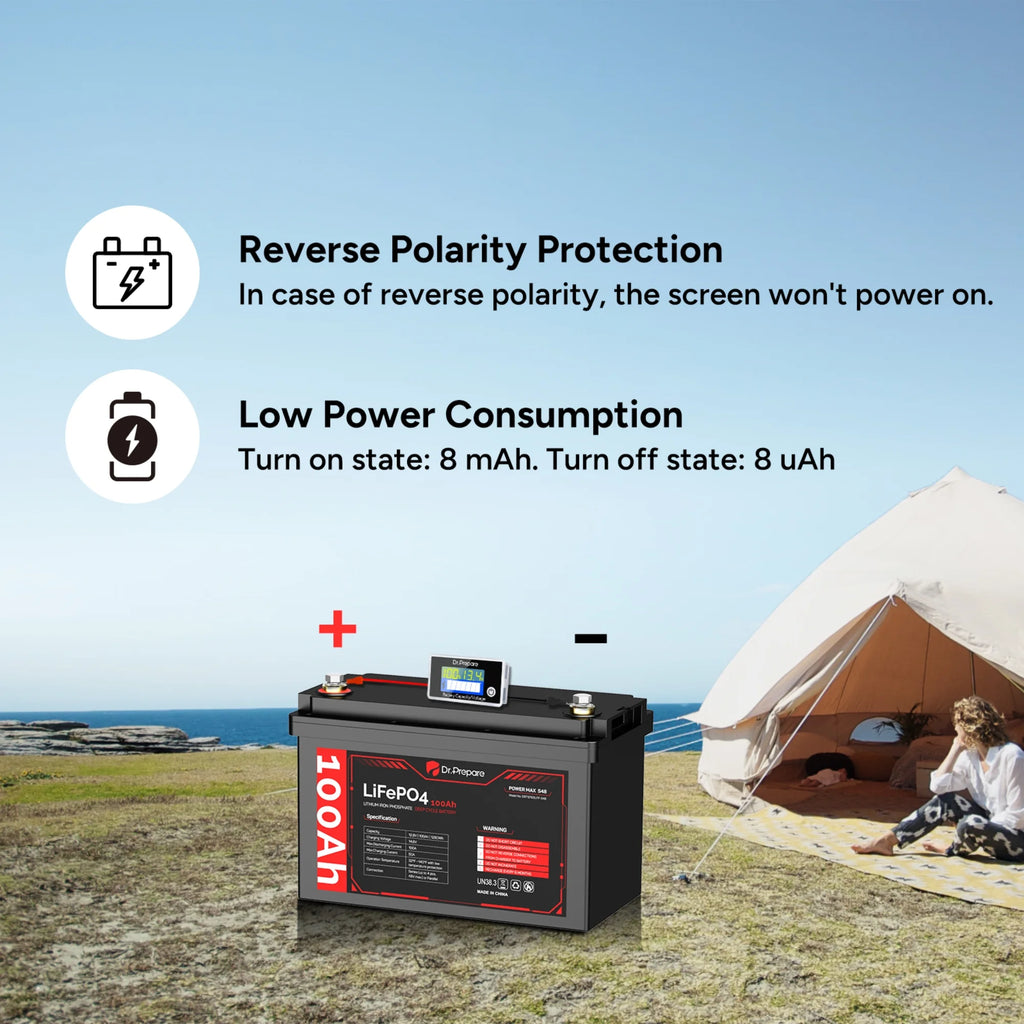 100Ah LiFePO4 Lithium Deep Cycle Battery C7321