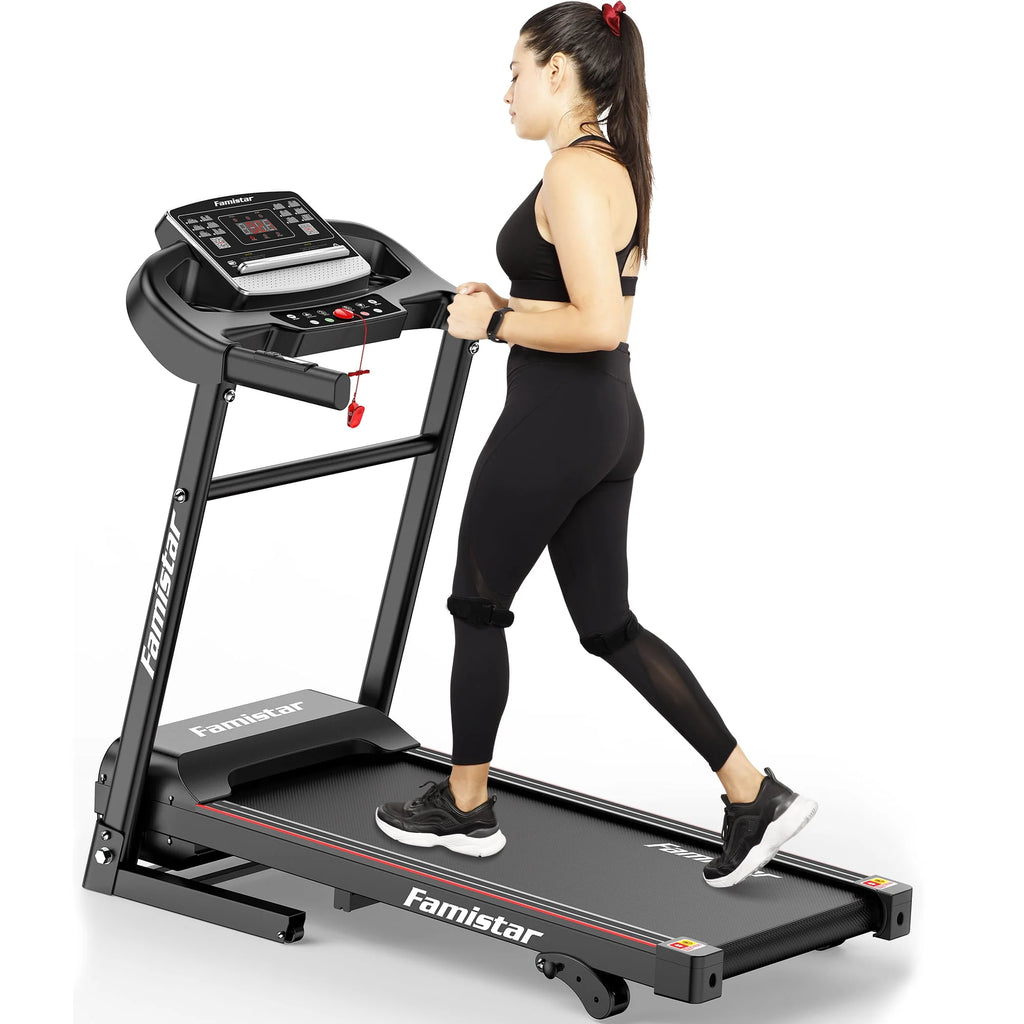 Portable Folding Treadmill with Incline Y148