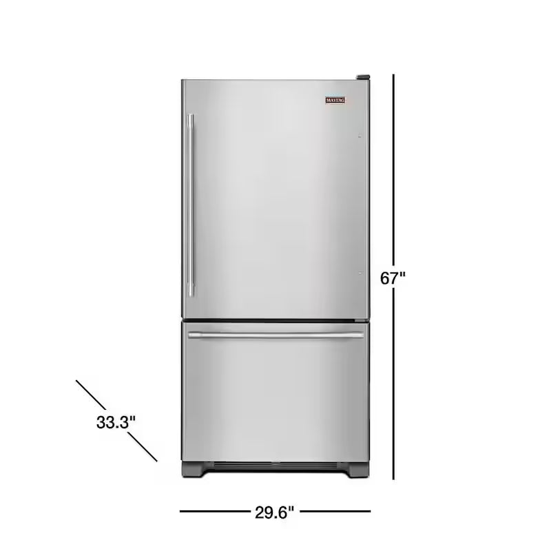 19 cu. ft. Bottom Freezer Refrigerator H6375