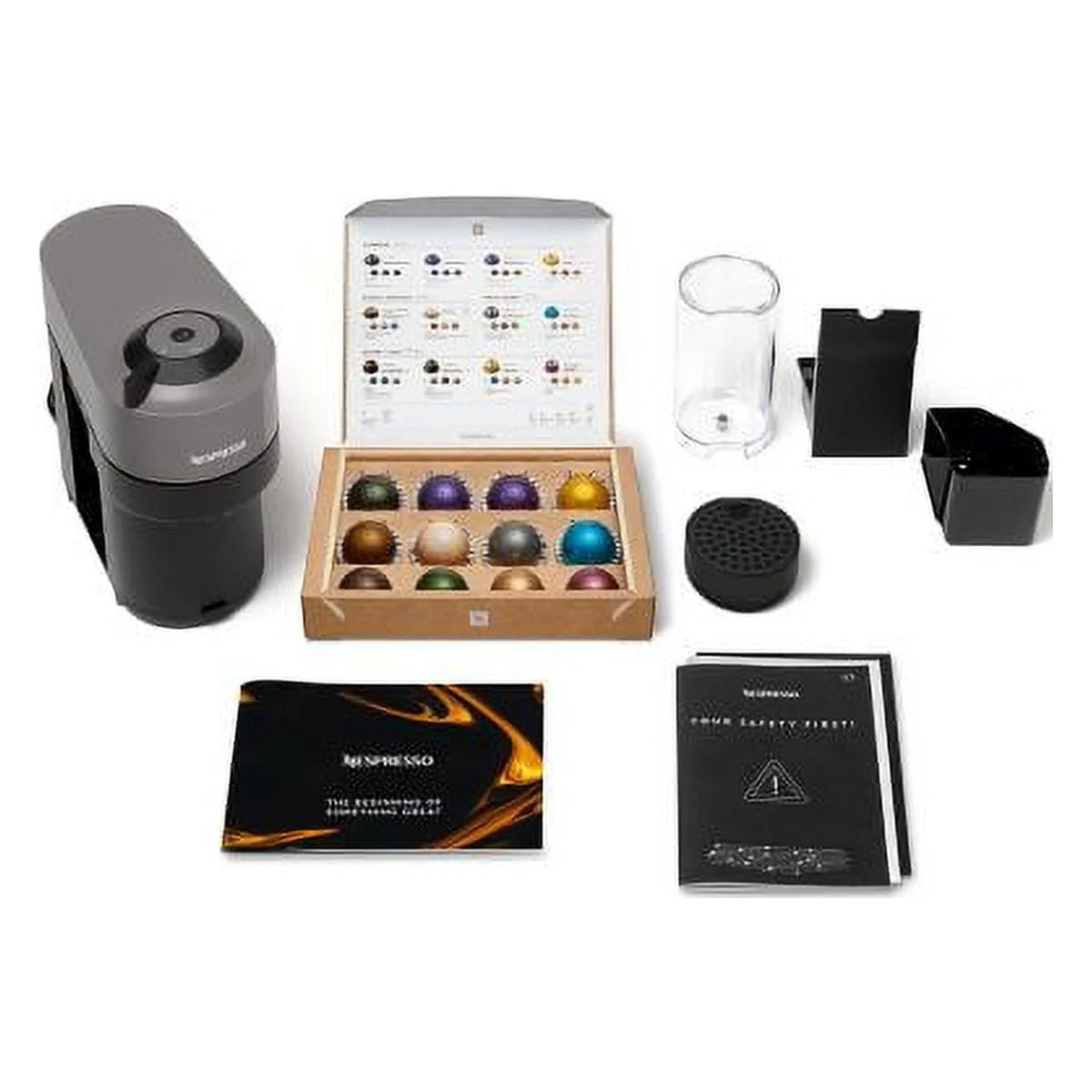 Dark Gray Coffee and Espresso Maker C626