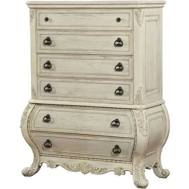 Antique White Chest A66377