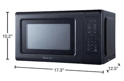 0.7 cu. ft. 700-Watt Black Countertop Microwave E797