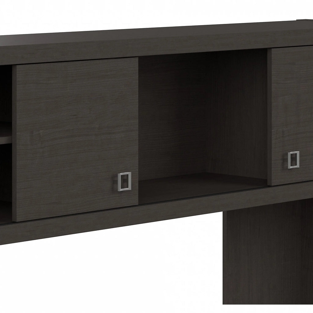 72W L Shaped Computer Desk with Hutch O5092