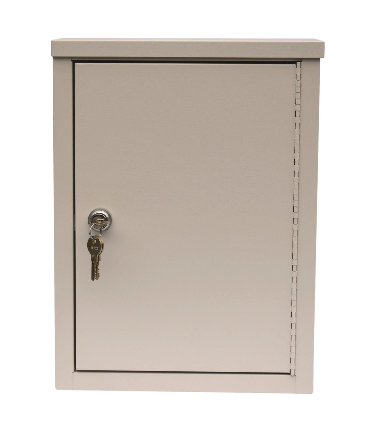 Beige Painted Steel Double Door Narcotic Cabinet F5697