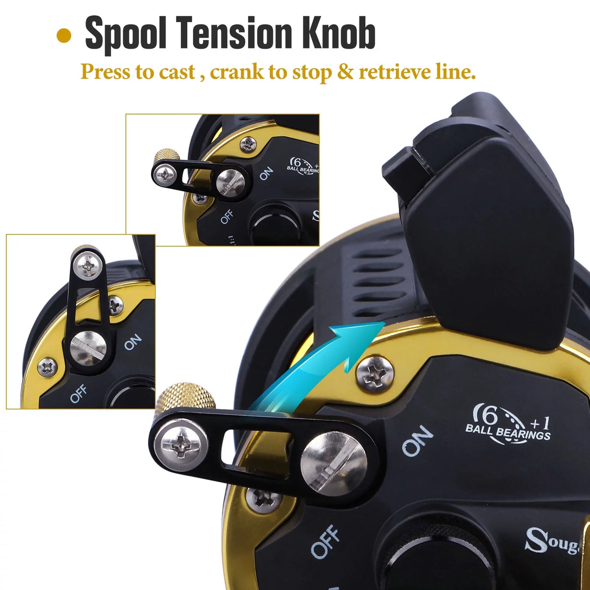 Line Counter Fishing Reel H93384