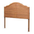 Ash Walnut Finished Wood Headboard Full V28150