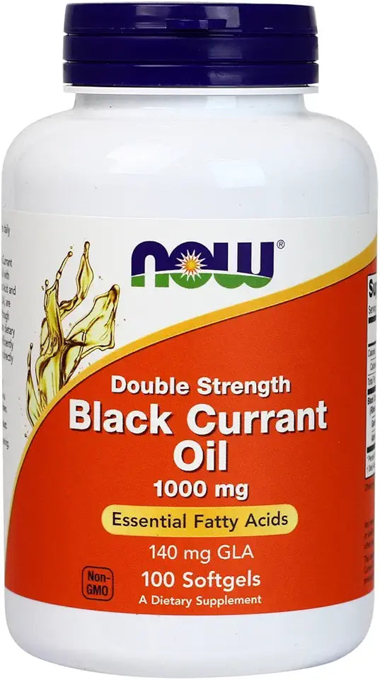 Black Currant Oil 1000 mg 100 Softgels 2 Pack A693