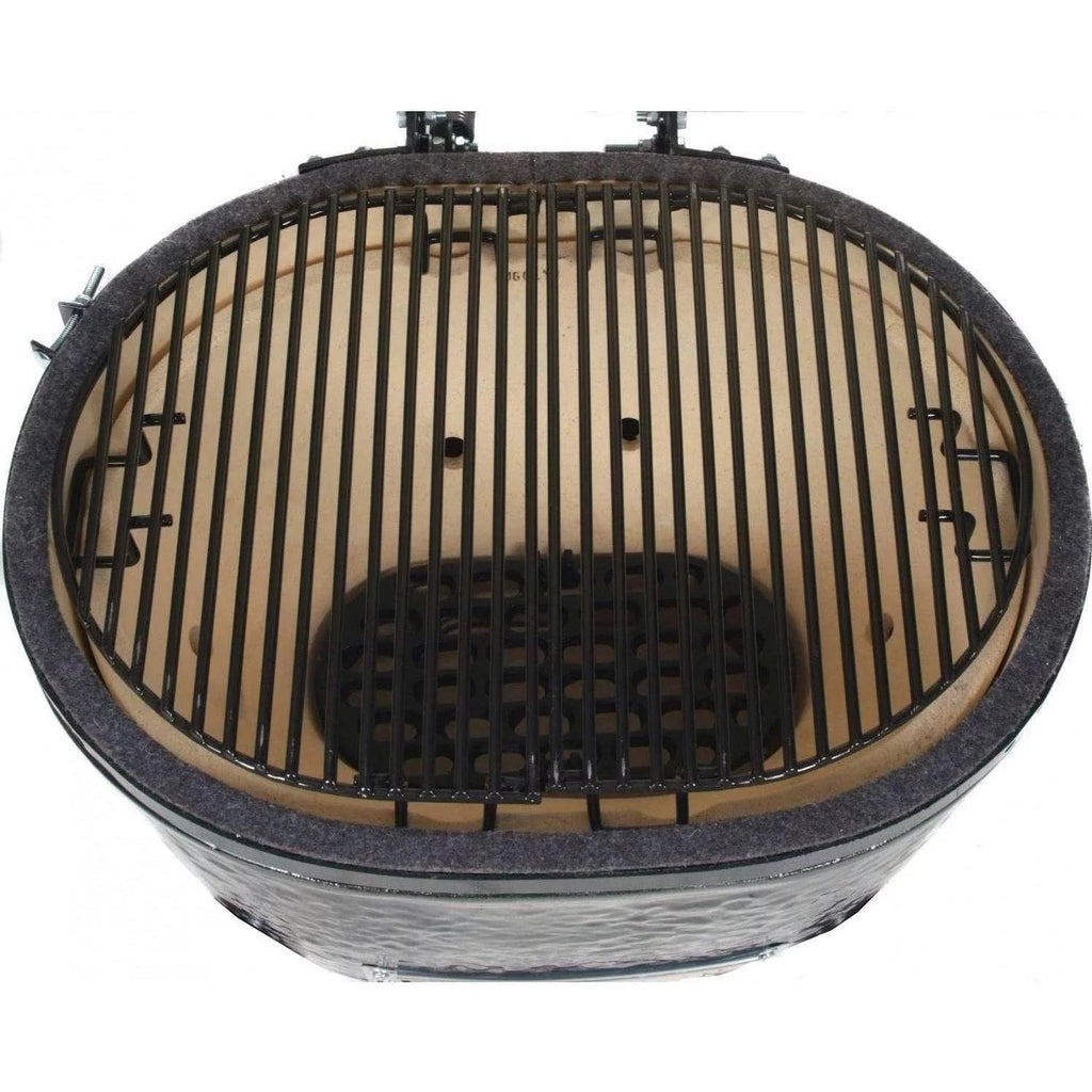 Ceramic Oval Kamado Grill Z6564
