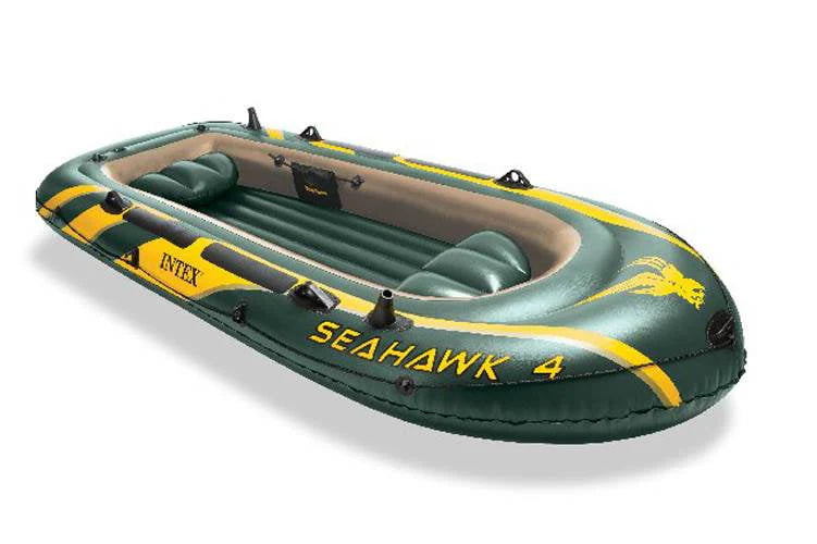 4 Person Inflatable Boat Set with Oars & Air Pump G5406