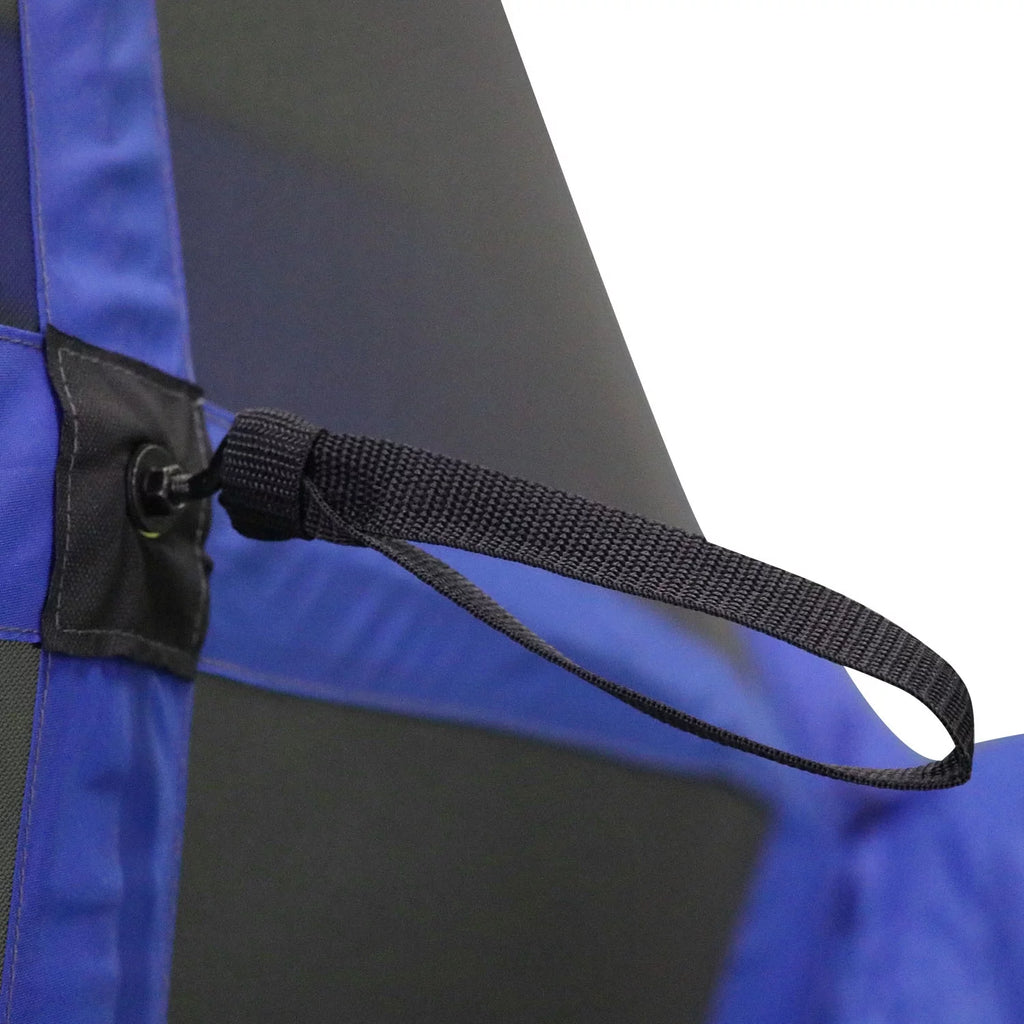 6 Hub Outdoor Camping Screen House, 1 Room, Blue Y587
