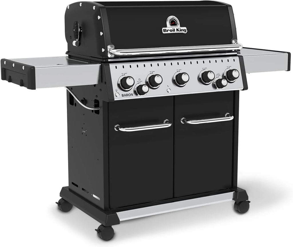 Liquid Propane LP Silver Black Grill K557