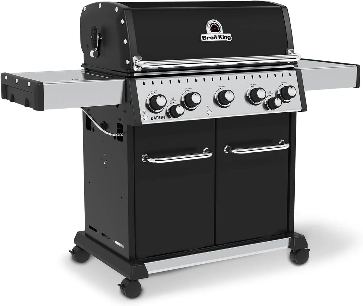Liquid Propane LP Silver Black Grill K557
