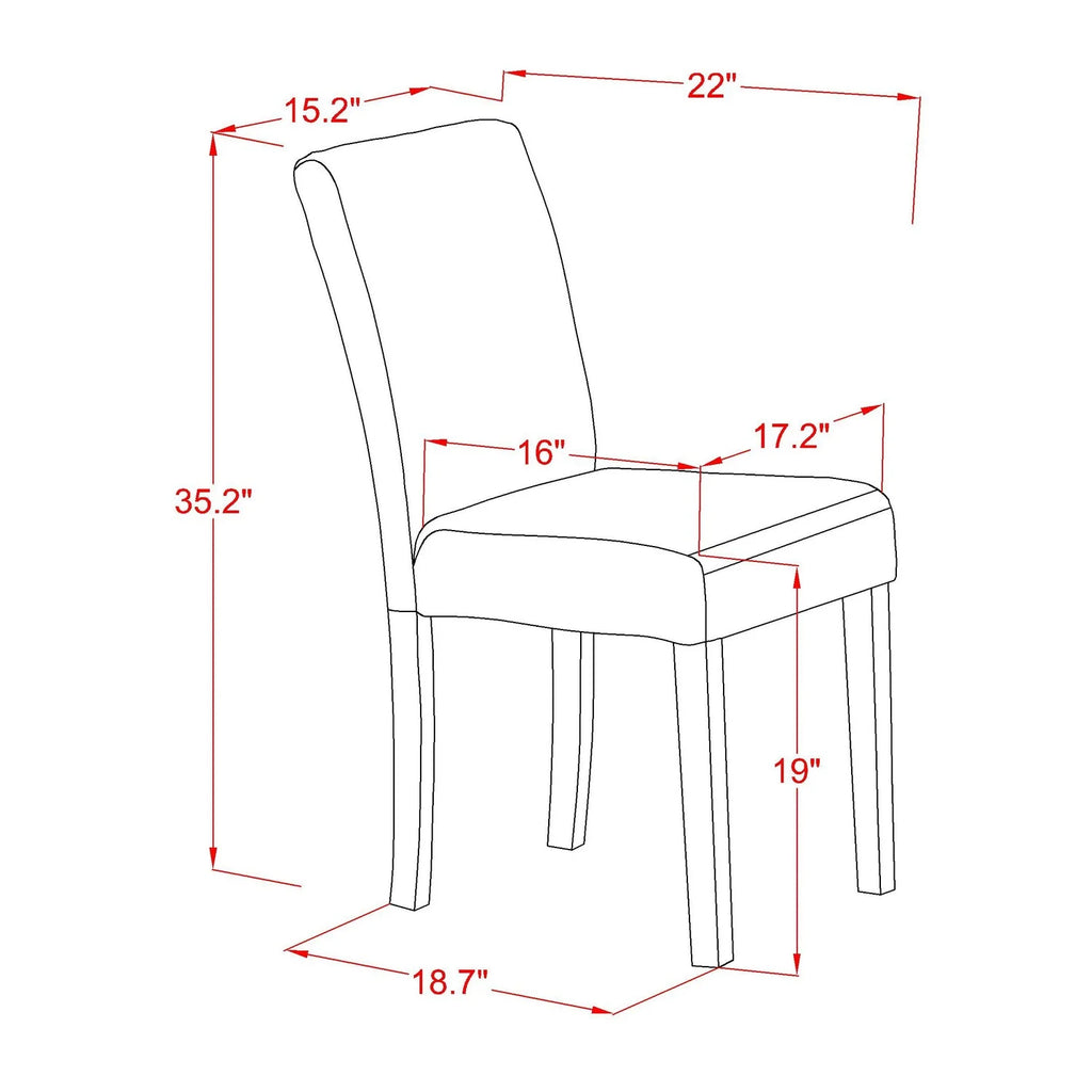 3-piece Wood Dining Set B1710
