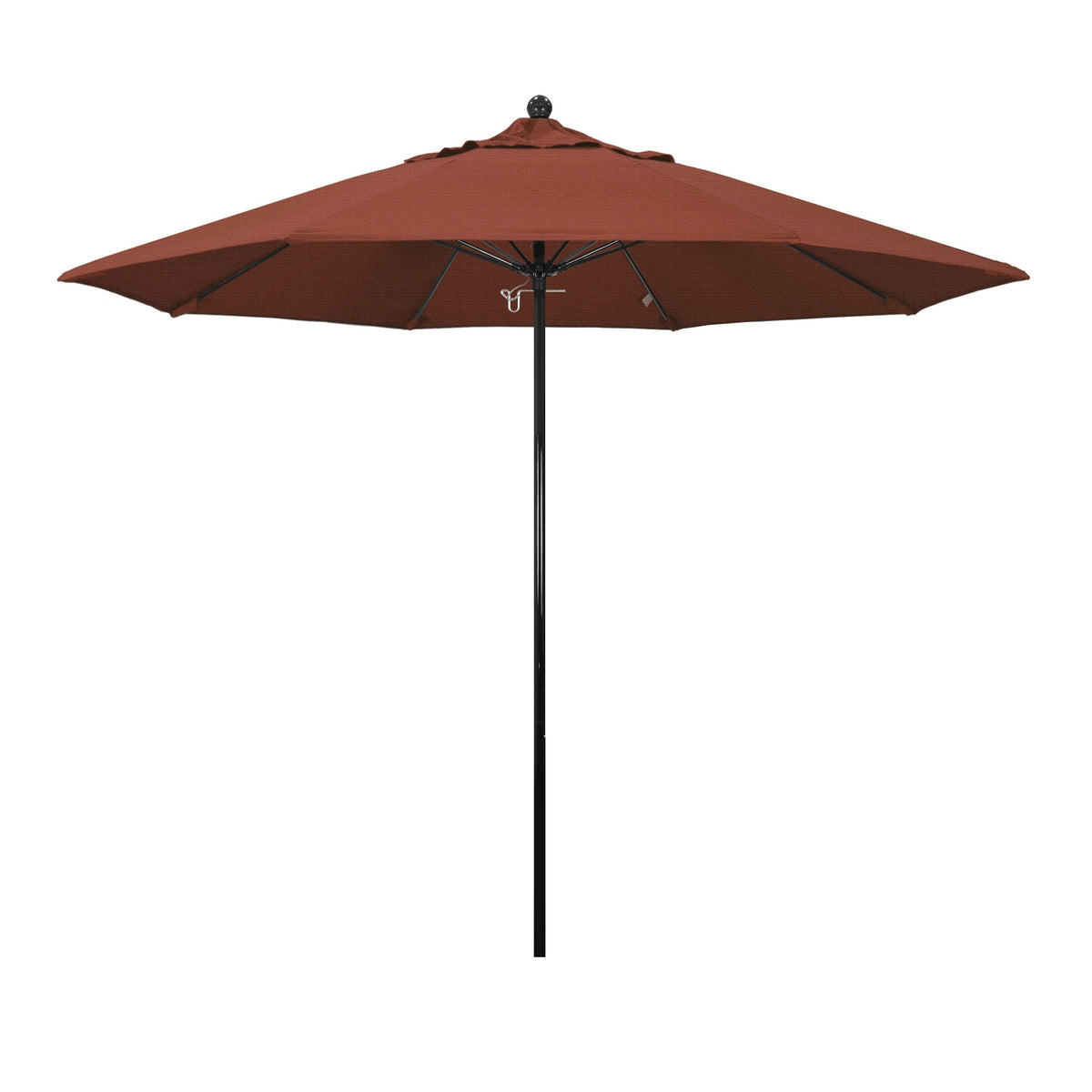 9 Ft Olefin Patio Umbrella with Fiberglass Pole Q856964