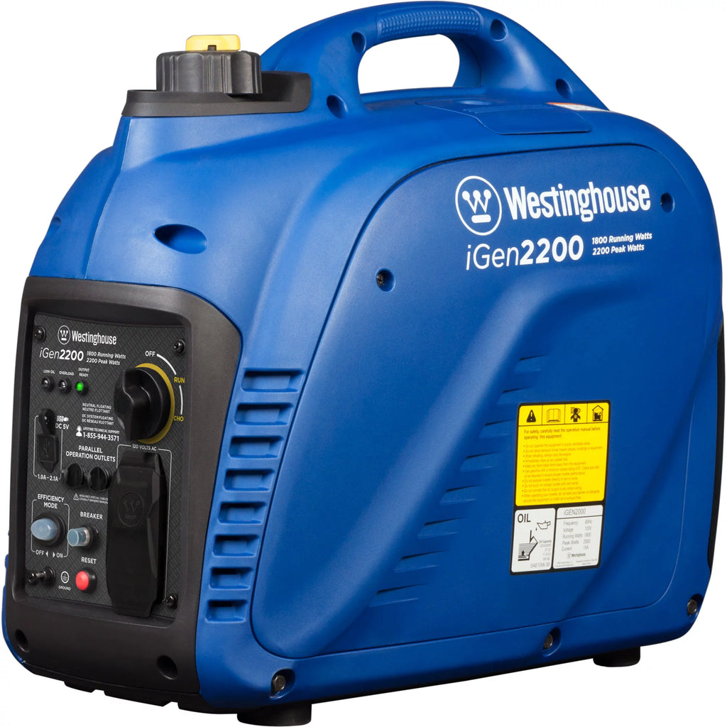 2200 Peak Watt Portable Gas Inverter Generator Q920369