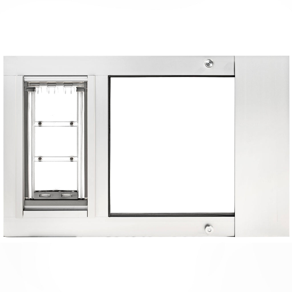 White Cat Door C2384