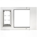 White Cat Door C2384