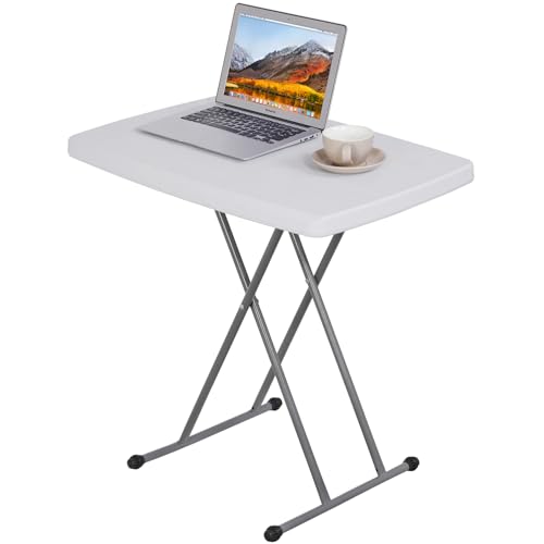 3 ft Adjustable Portable Plastic Folding Table Q242218