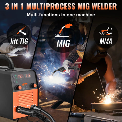 145A 3 in 1 MIG TIG MMA Welding Machine J1360
