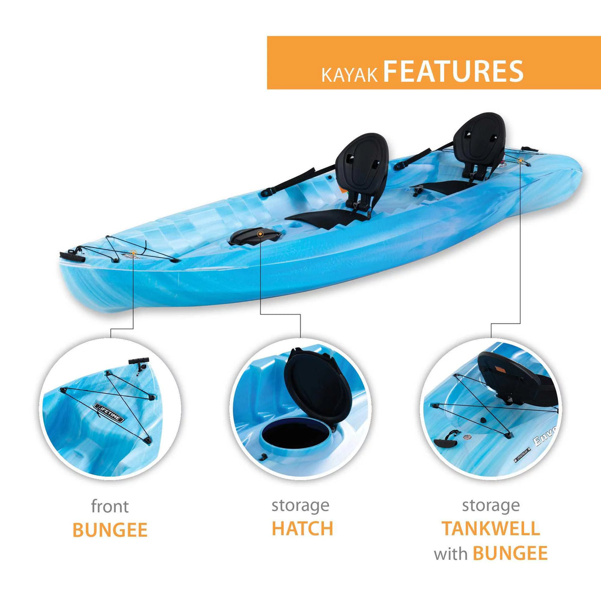 Tandem Kayak F1982