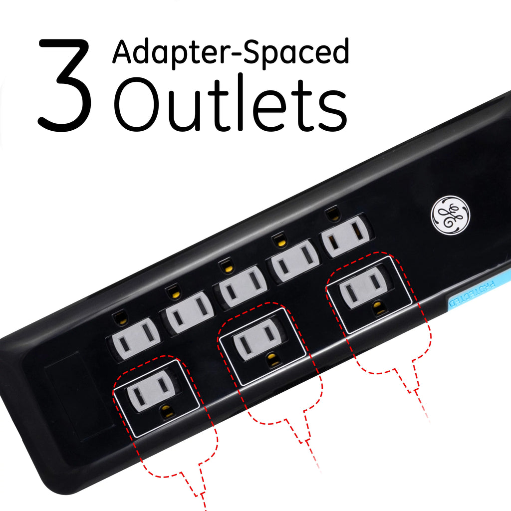 8-Outlet Power Strip Surge Protector D5477