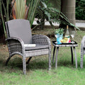 3 Piece Gray Patio Seating Set I693507