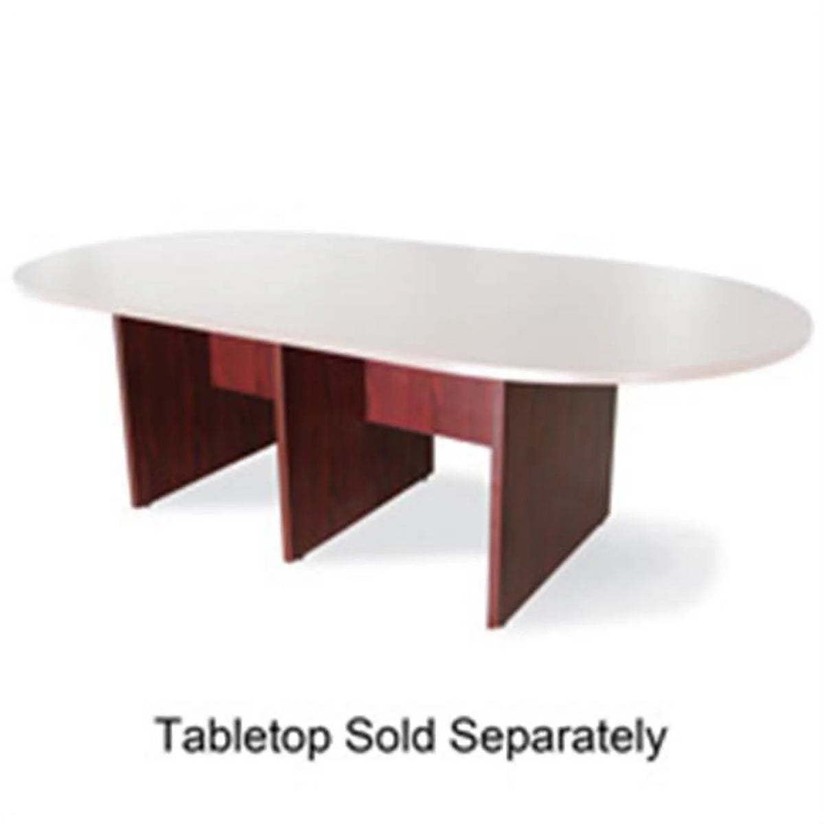 Mahogany Conference Table Base H458