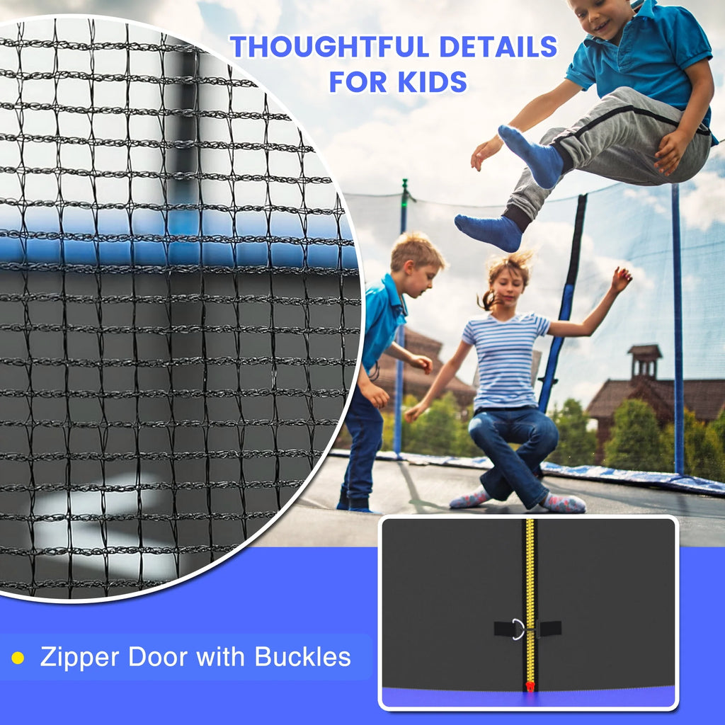 12FT Round Trampoline with Enclosure N905069