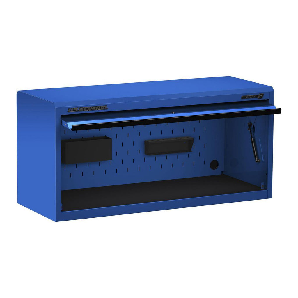 56 in. x 22 in. Blue Work Center Hutch R2802