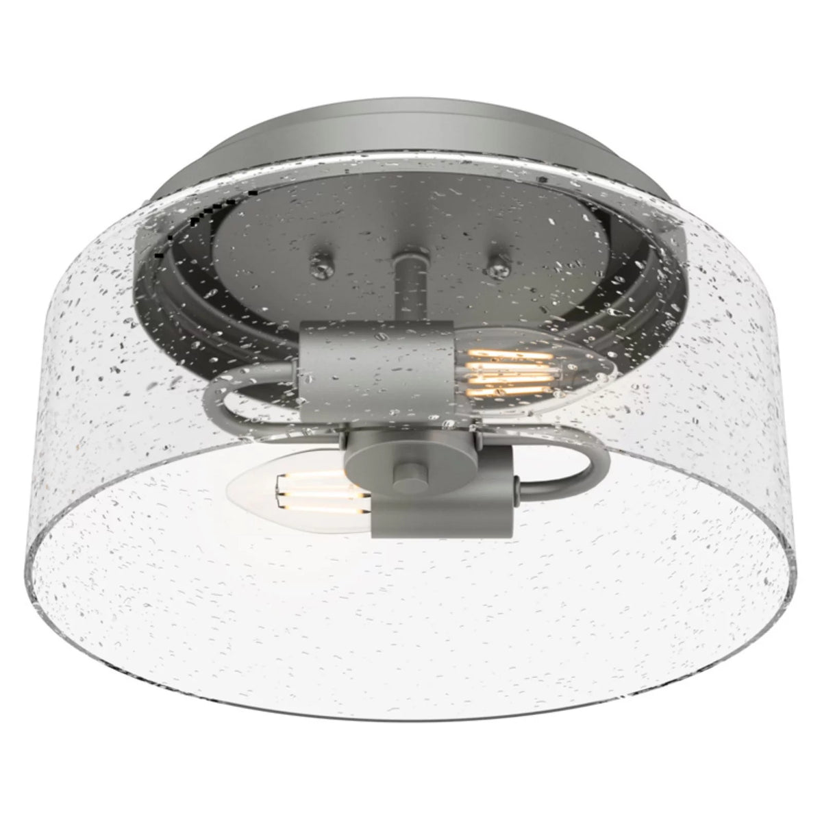 2 Bulb Flush Mount Indoor Light Fixture W120866