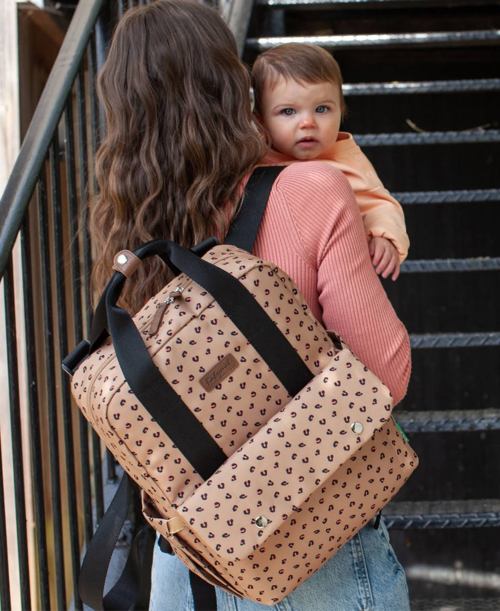 Caramel Leopard Backpack T147495
