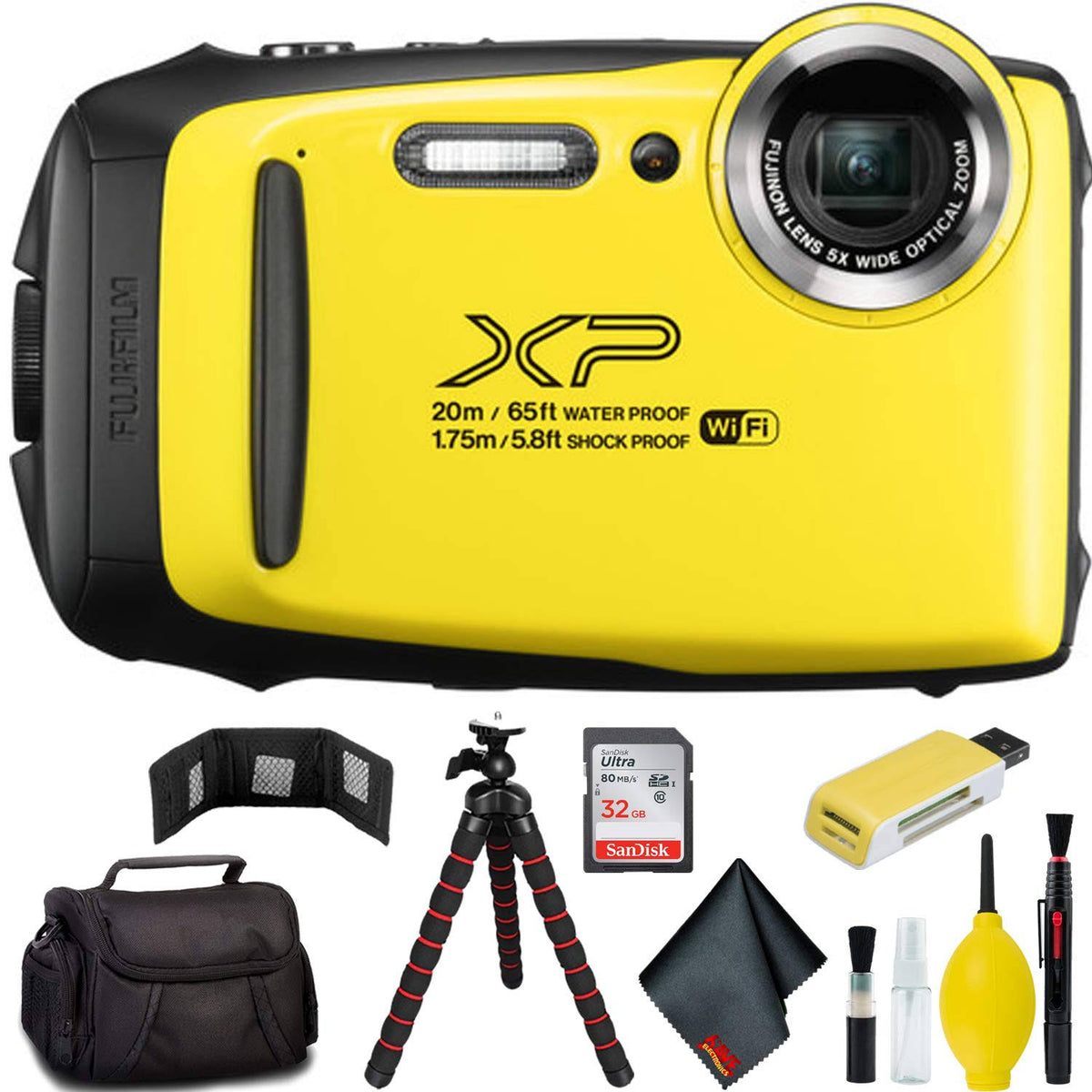 Yellow Digital Camera I49650