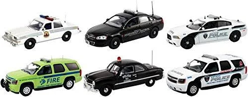 Set of 6 Police Cars 1 43 M8037