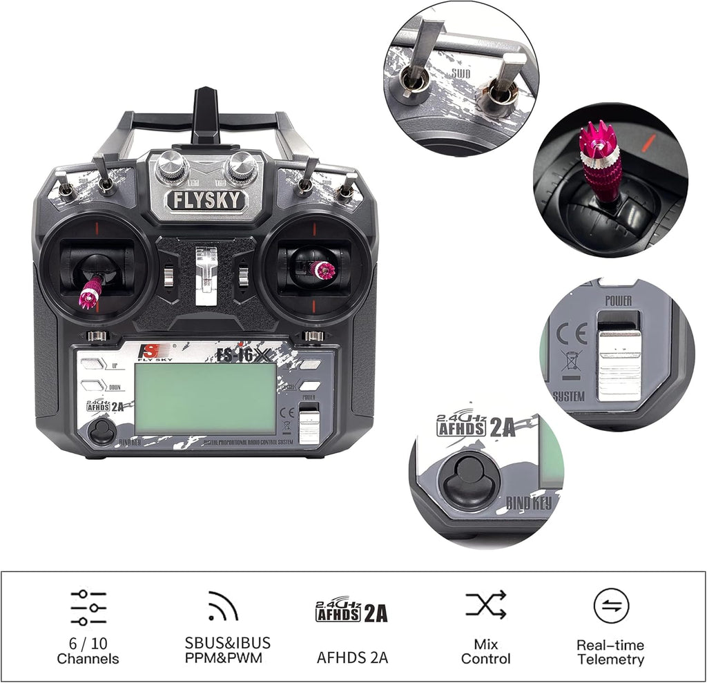 10CH 2.4GHz RC Transmitter and Receiver S8991