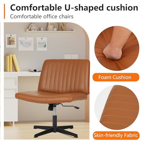 Armless Cross Legged Office Desk Chair B27090