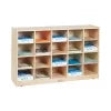 20 Cubby Mobile Tray Storage Cabinet L94247