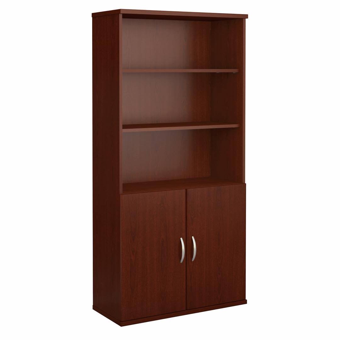 36W 5 Shelf Bookcase with Doors R797