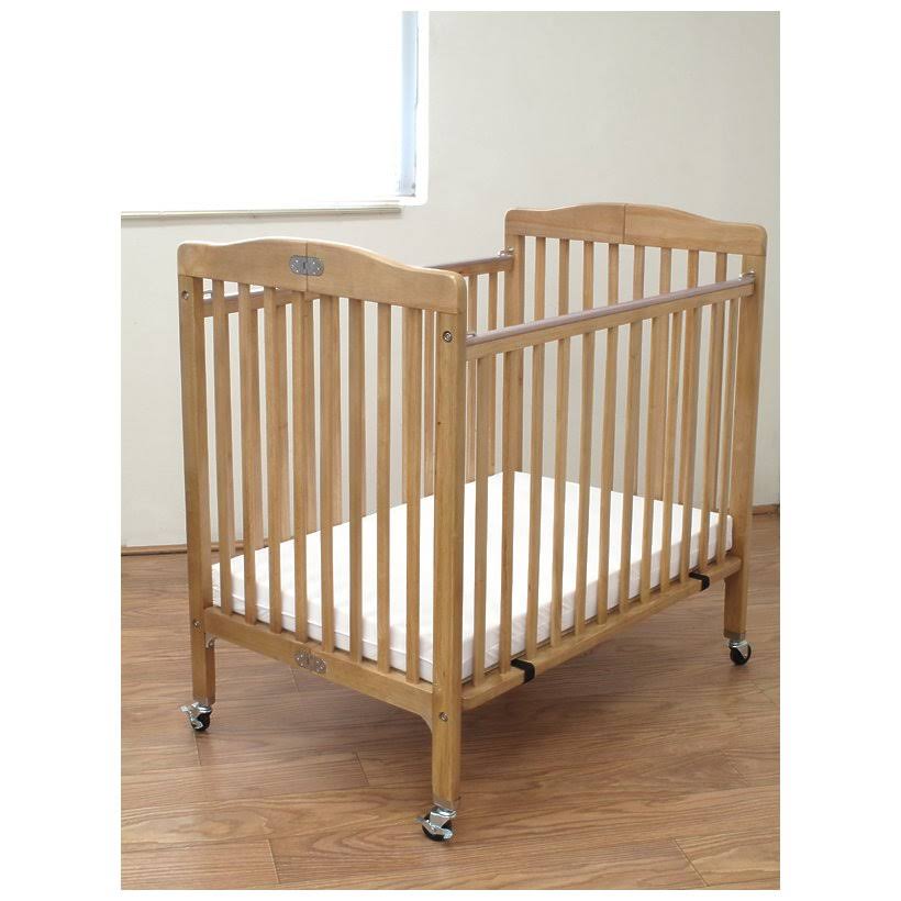 Compact Folding Wood Crib M383
