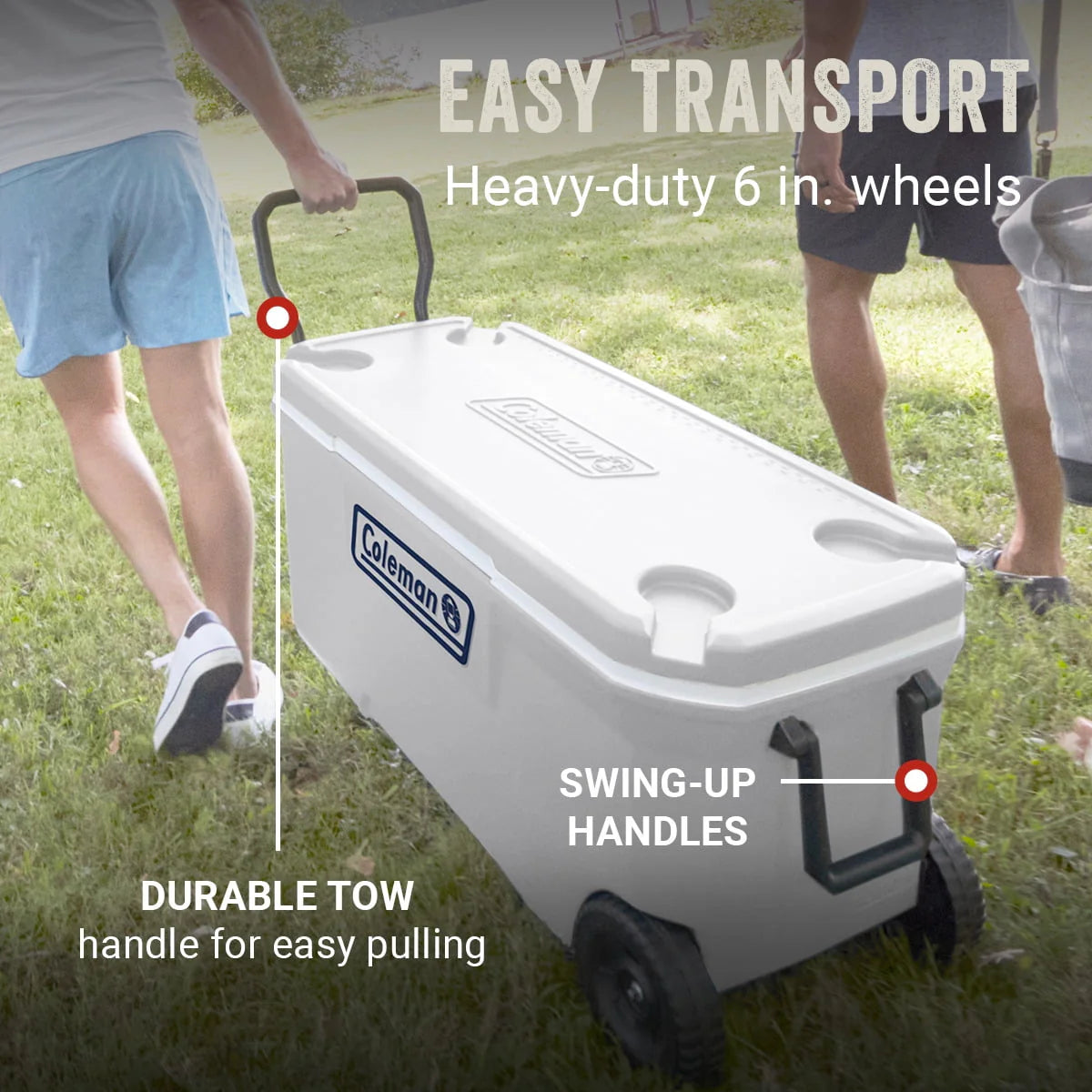 100 Quart Wheeled Cooler K1403